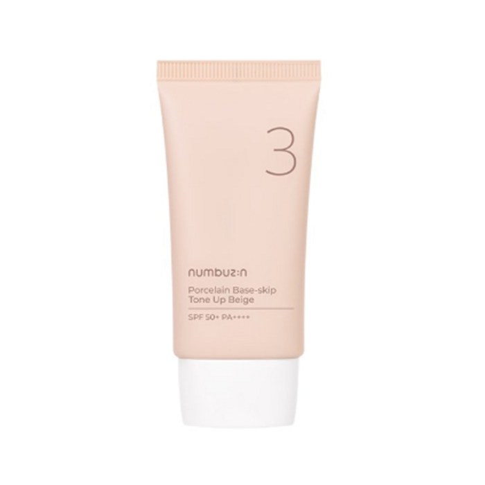 넘버즈인3번 도자기결 파데스킵 톤업베이지 SPF50+ PA++++ 50ml, 1개 추천 넘버즈인 3번 도자기결 파데스킵 톤업베이지 SPF50+ PA++++ 50ml, 50ml, 1개