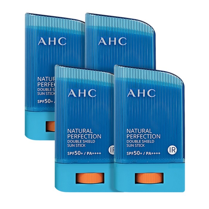 AHC 내추럴 퍼펙션 선스틱 22g SPF50+/PA++++, 22g, 4개