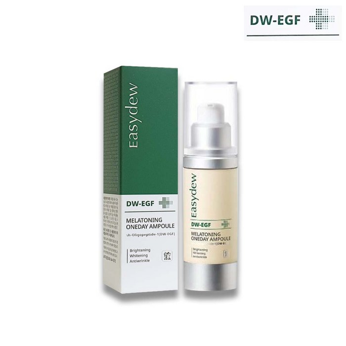 대웅제약 이지듀 DW-EGF 멜라토닝 원데이 앰플 대용량 30ml (펌프형)